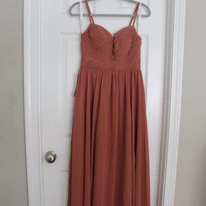 Azazie Bridesmaid Dress - Cedar Rose